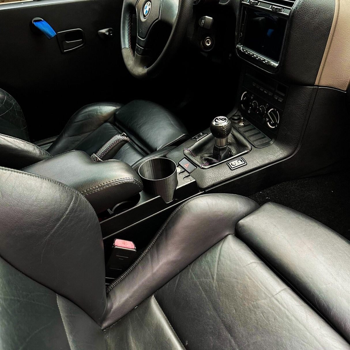BMW E36 3-Series Single Cup Holder - Extra Large