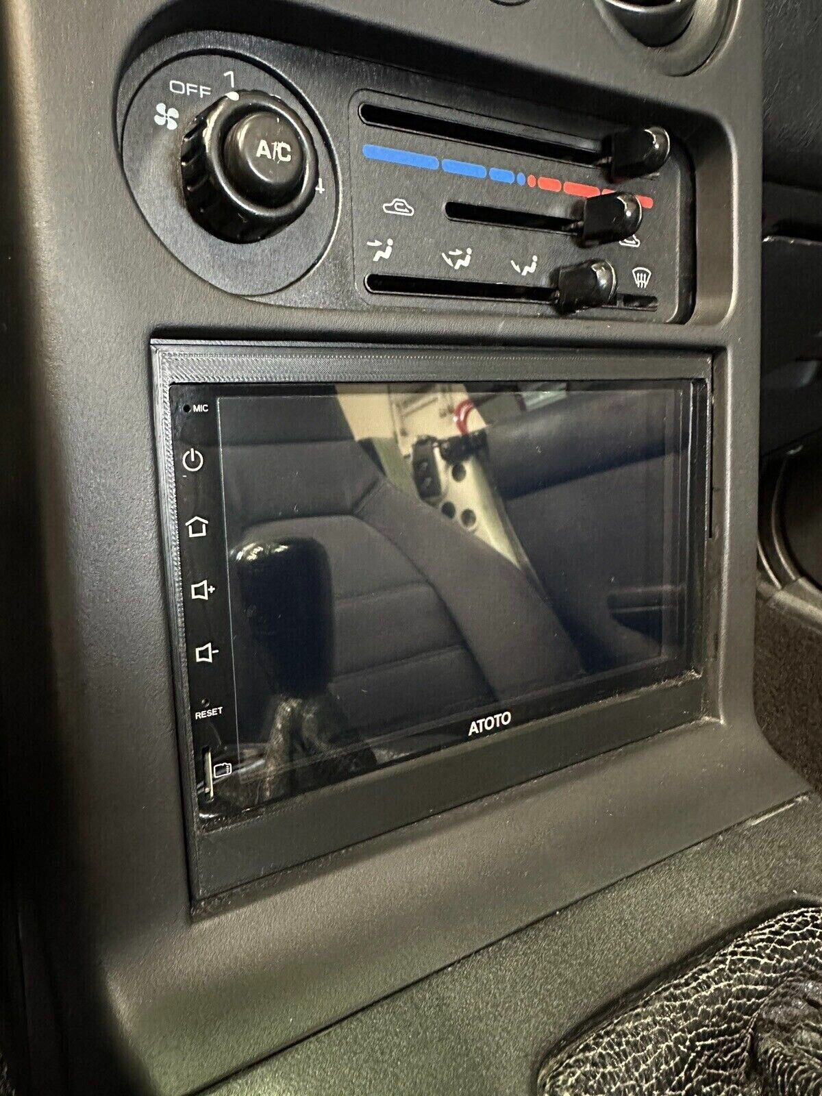 Mazda Miata NA Double DIN Install Kit for 7" Stereos
