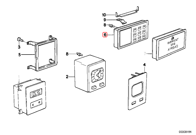BMW E30 3-Series Check Panel Delete