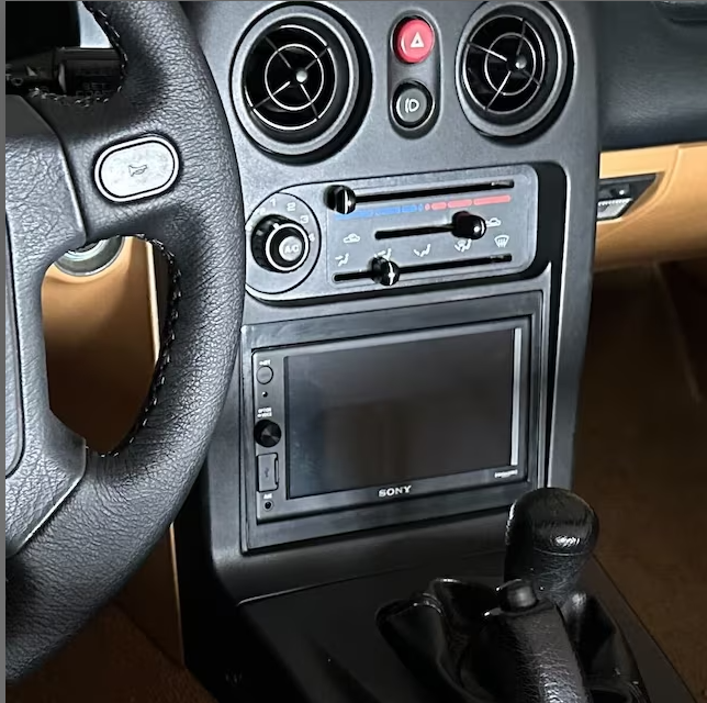 Mazda Miata NA & FB RX7 Double DIN Head Unit Bezel