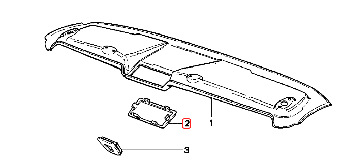 Sunroof Motor Cover for BMW E30, E23, E24 & E28