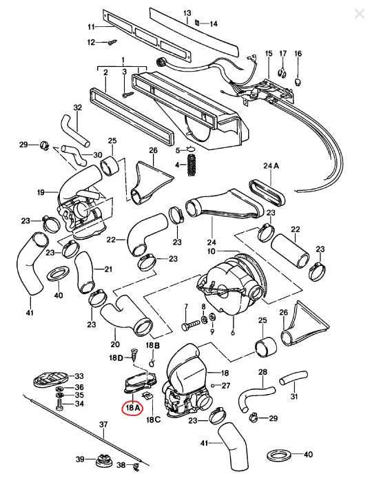 Porsche 911 G-Series AC Box Flange (1973 -1989)