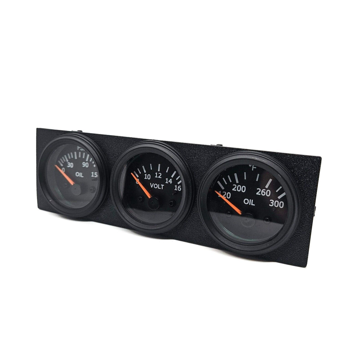 BMW E36 3-Series Triple Gauge Faceplate - 52mm