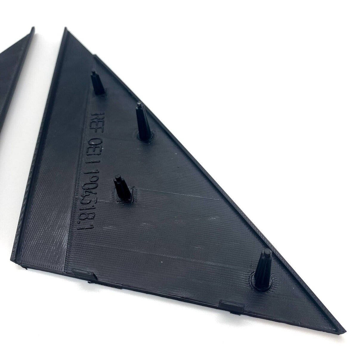 BMW E30 3-Series Mirror Trim Tweeter Blank - Left & Right Set