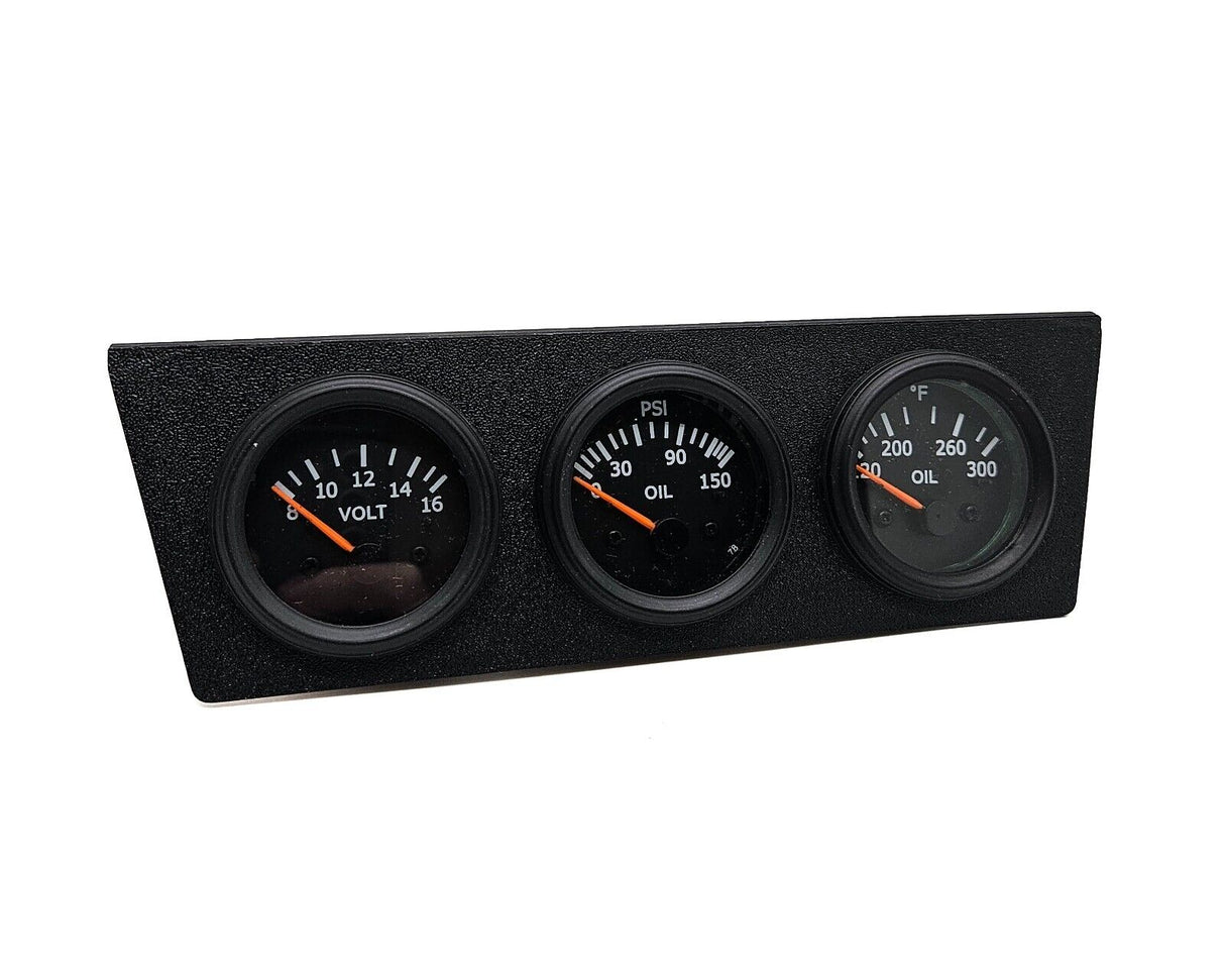 BMW E30 3-Series Front Ash Tray Delete Gauge Pod