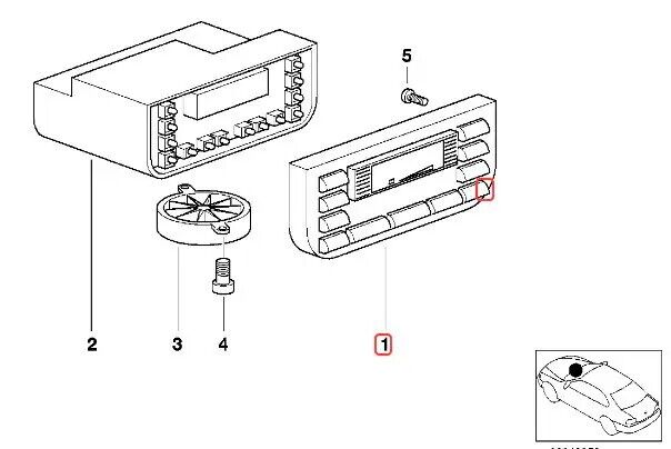 BMW E36 3-Series Double Din Conversion Kit