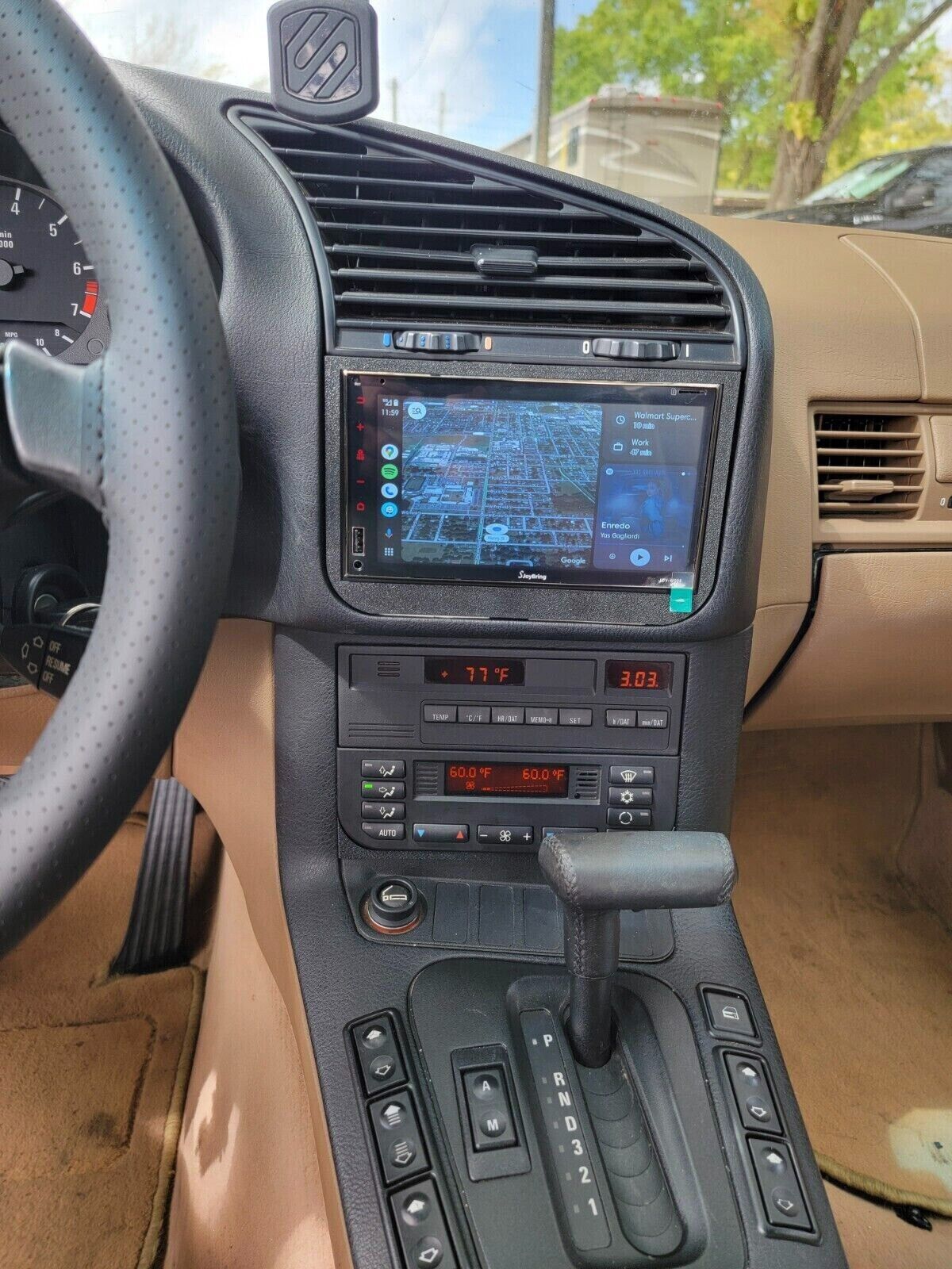 BMW E36 3-Series Double Din Receiver Head Unit Bezel