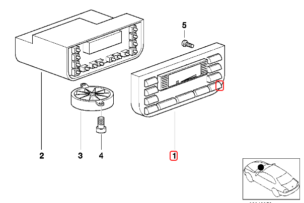 BMW E36 3-Series Square Adapter Double Din Conversion
