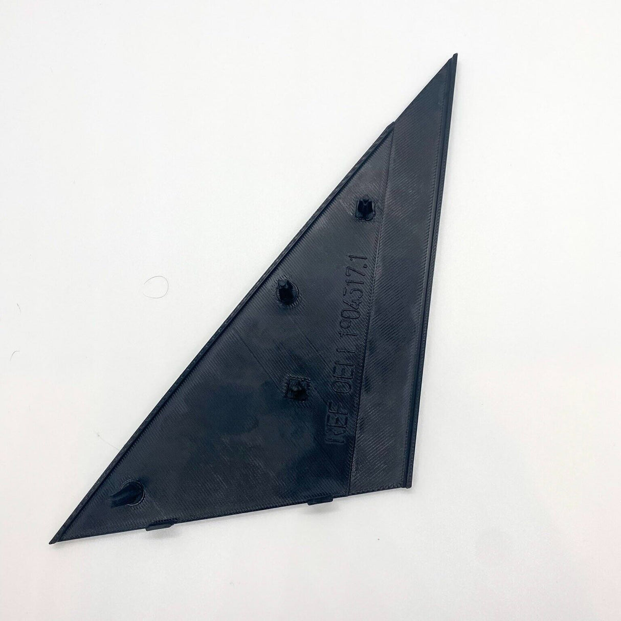 BMW E30 3-Series Mirror Trim Tweeter Blank - Left & Right Set