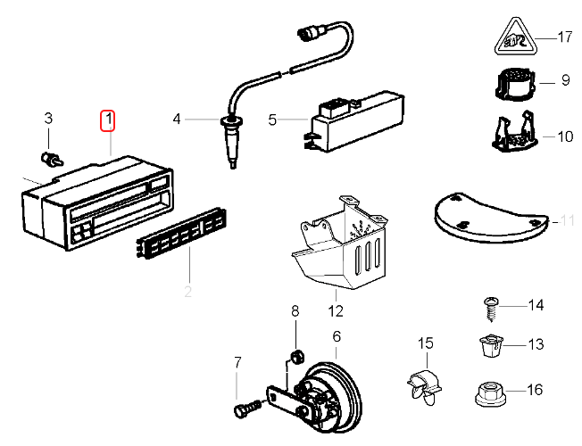 BMW E36 3-Series OBC Delete Cubby Panel