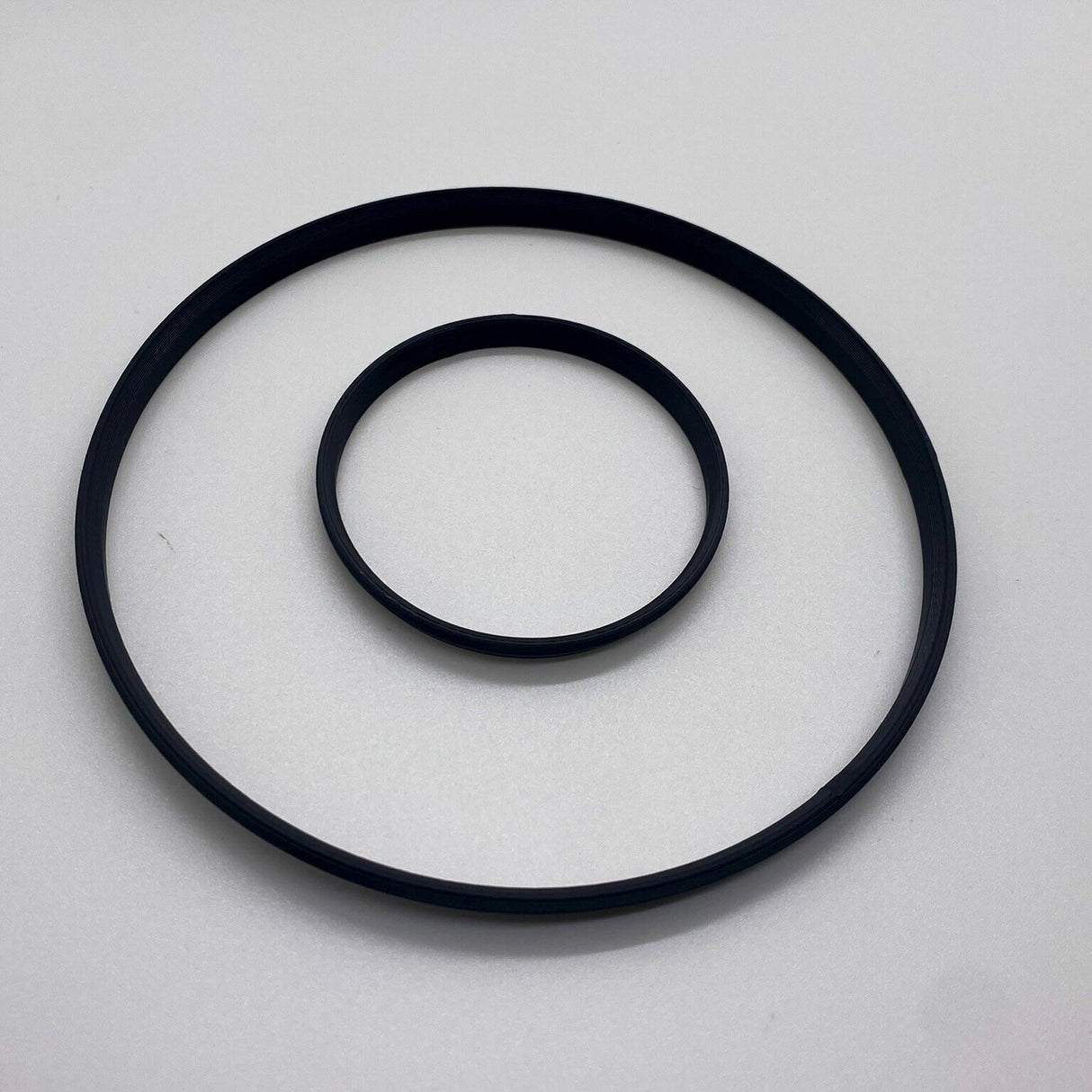 BMW E30 3-Series Black Gauge Cluster Rings