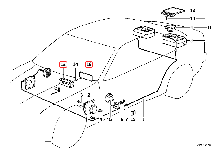 BMW E36 3-Series Double Din Conversion Kit