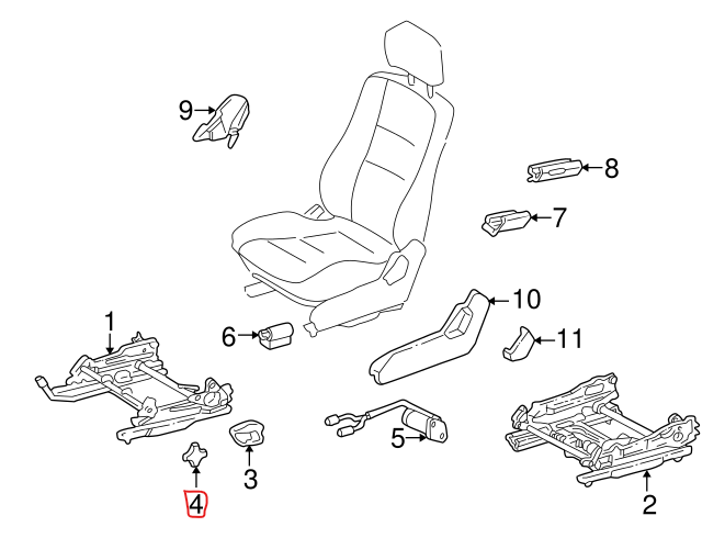 Seat Adjustment Wheel For Various Mercedes Models
