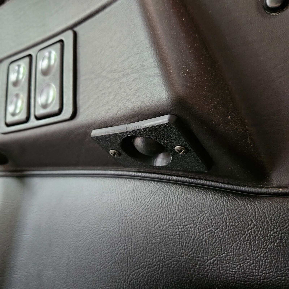 Porsche 944 Early Model Side Mirror Switch Mount - Product Image 7
