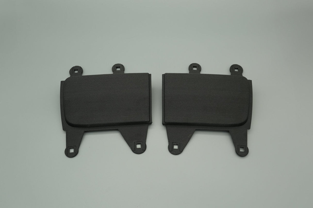 BMW E30 Late Model Fog Light Blanks - Left & Right Set