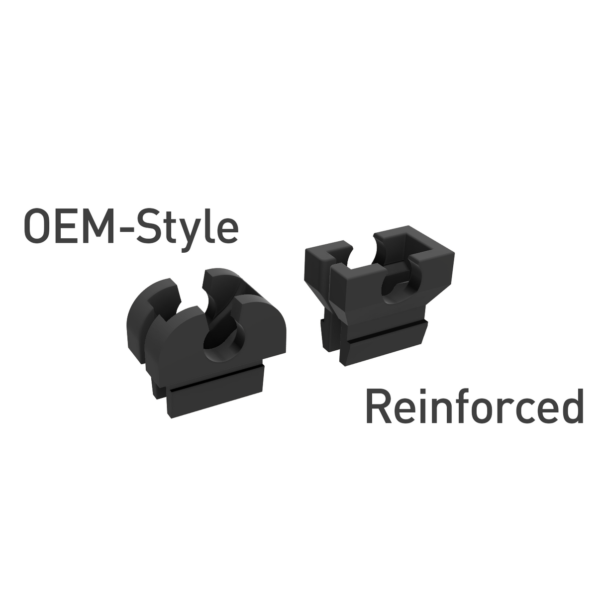 Throttle Cable Bowden Clip for Multiple BMW Chassis - Set of 2