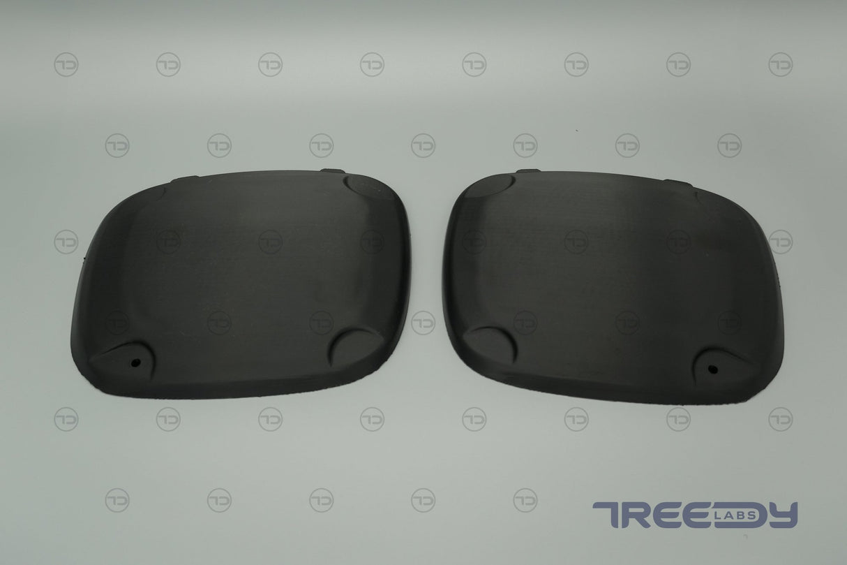 Fog Light Covers – 2002–2003 Subaru Impreza WRX Bugeye - Unpainted - Detail Shot