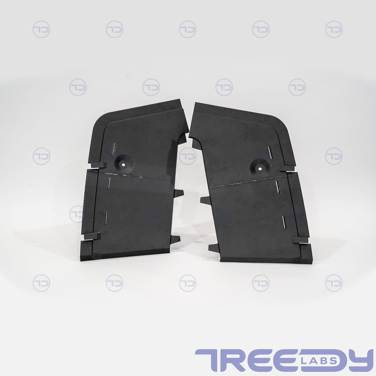 BMW E30 3-Series ES/IS Cow Catcher Inner Splash Guards (Air Dam Panels) - Detail Shot