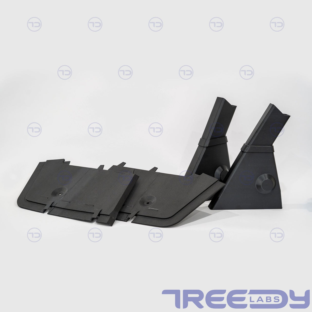 BMW E30 3-Series ES/IS Cow Catcher Front Air Duct & Splash Guard Kit - Alternate View