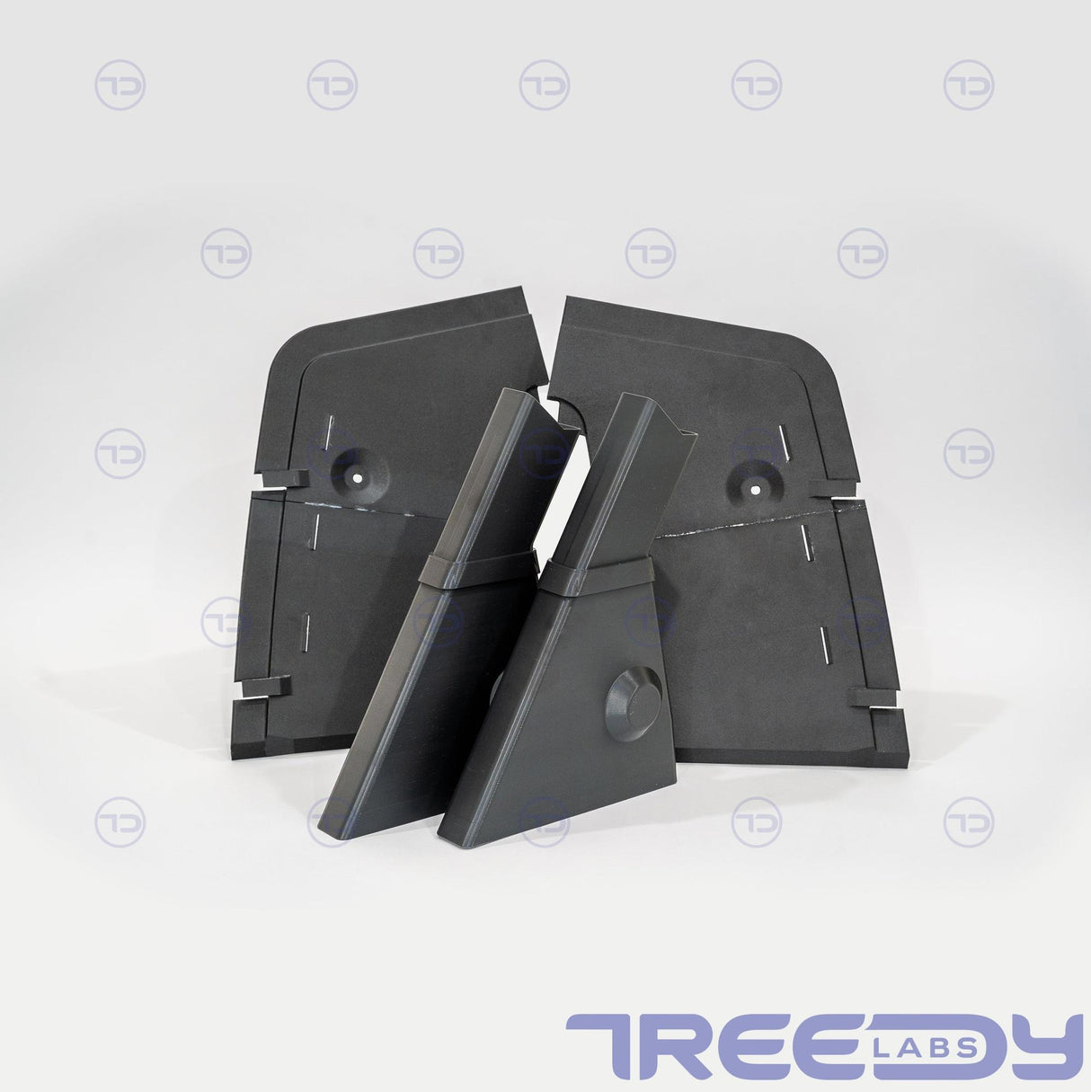 BMW E30 3-Series ES/IS Cow Catcher Front Air Duct & Splash Guard Kit - Main Product Photo