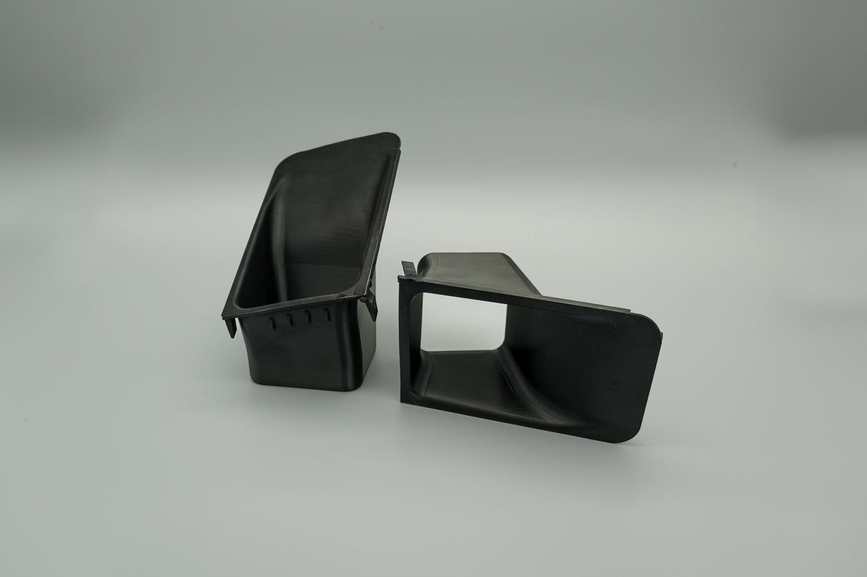 BMW E30 3-Series Late Model Brake Duct Intakes - Left & Right Set