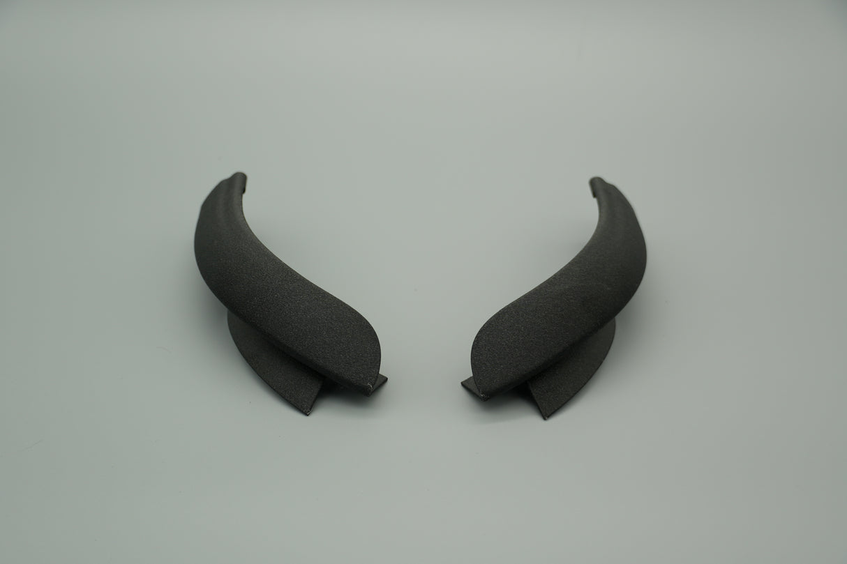 Land Rover Discovery 2 Front Rain Gutter Finishers - Set