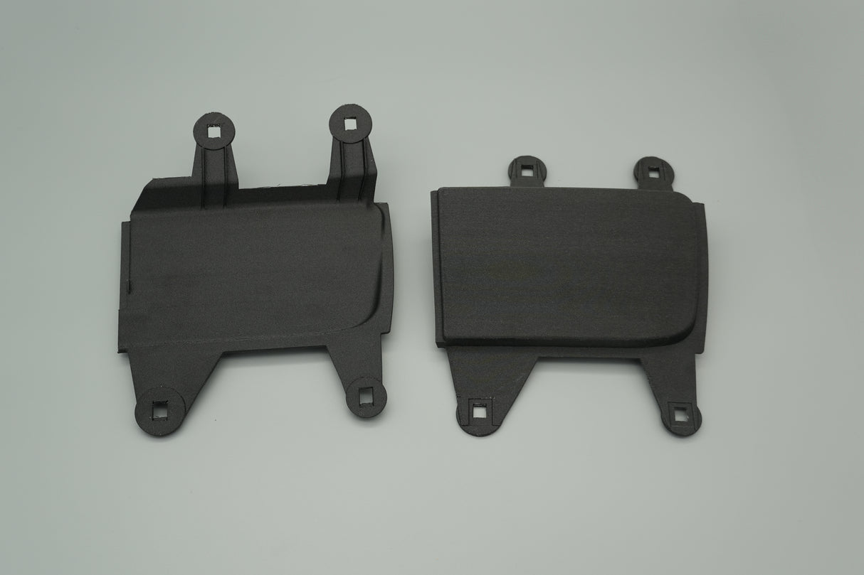 BMW E30 Late Model Fog Light Blanks - Left & Right Set