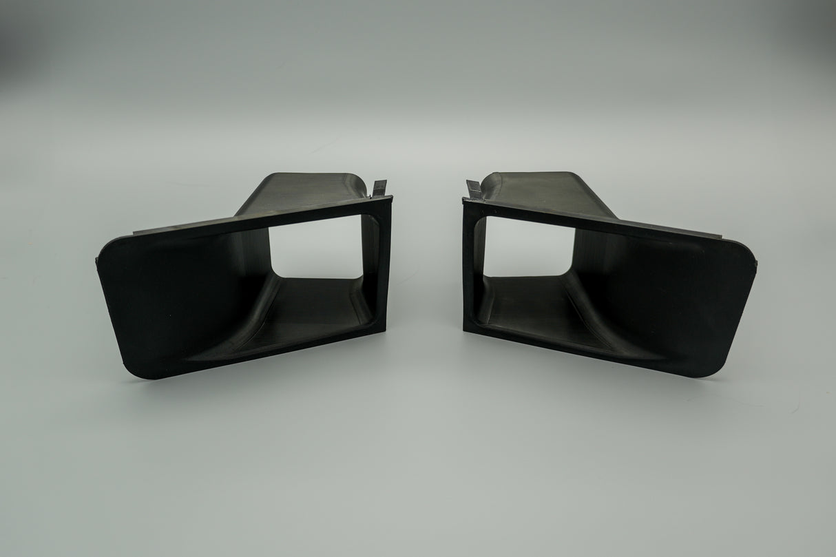 BMW E30 3-Series Late Model Brake Duct Intakes - Left & Right Set