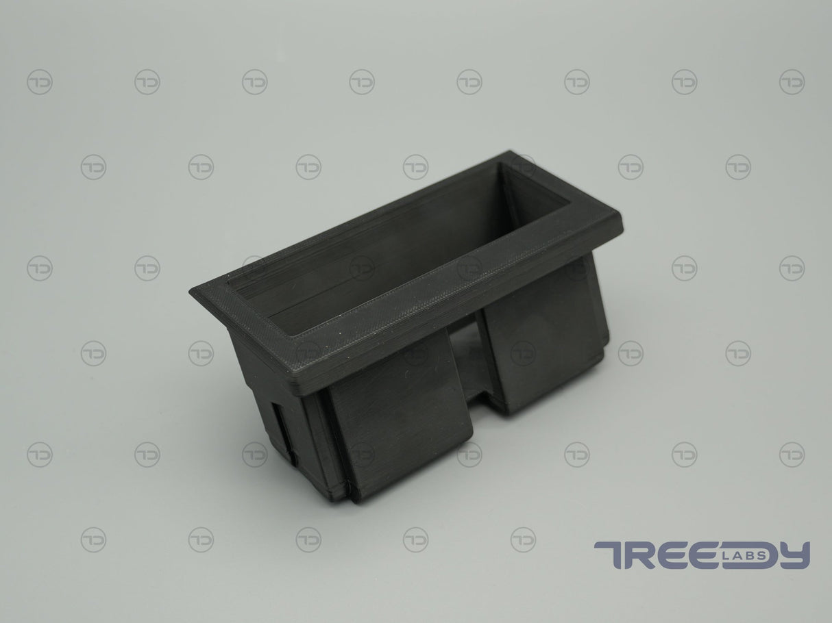 BMW E24 & E30 Rear Ash Tray Delete with Storage Pocket - Main Product Photo