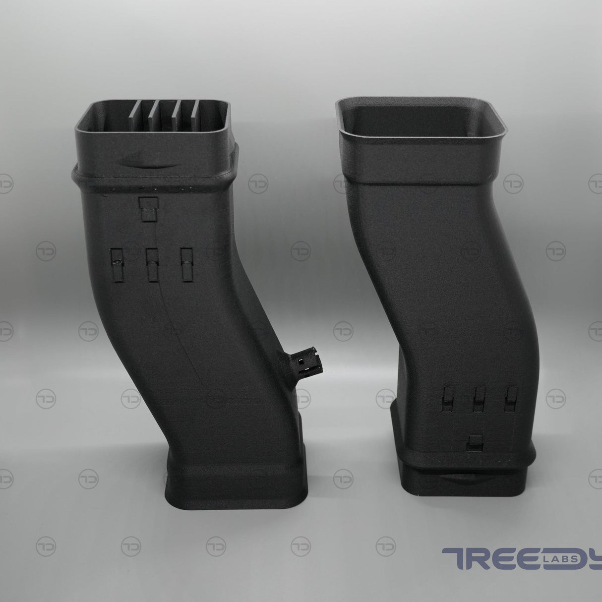 BMW E30 3-Series Late Model Brake Ducts - Left & Right - 51711979140 & 51711979139 - Detail Shot