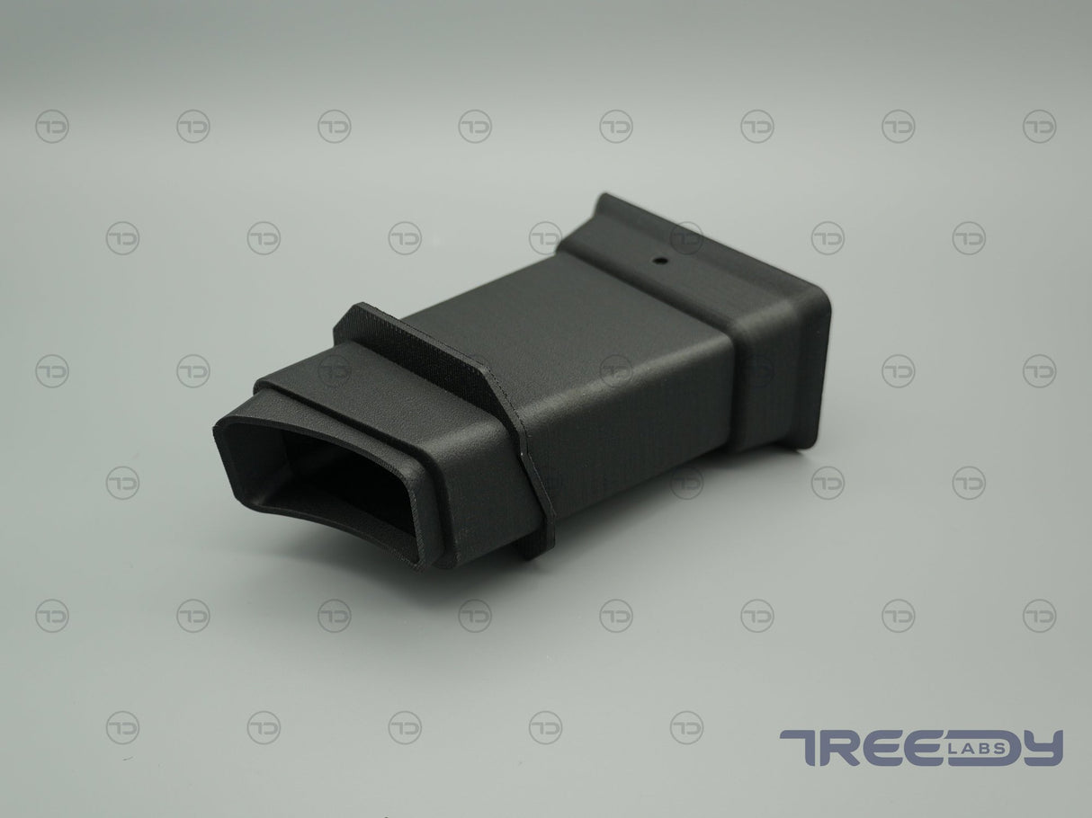 BMW E30 3-Series M-Technic 1 Brake Duct - RIGHT - 51711942968 - Detail Shot