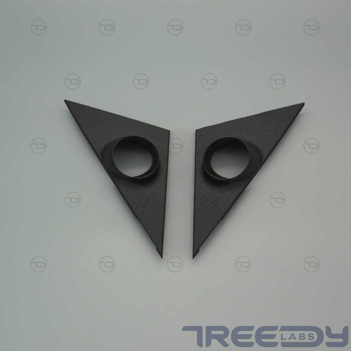 BMW E30 3-Series A-Pillar Tweeter Pod Housings - Left & Right Set