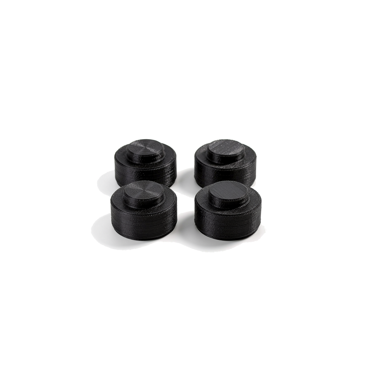 BMW E30 Front Seat Sled Nut Cap - Set of 4 - Replaces 52101941999