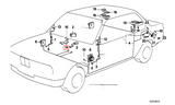 BMW E30 3-Series Radio Support Frame