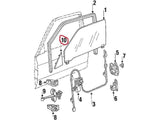 BMW E30 3-Series Mirror Trim Tweeter Blank - Left & Right Set