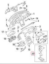 Mazda Miata NA Center Console Cup Holder