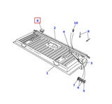 Range Rover Classic Tailgate Tab-Locks - Small