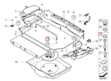 BMW E46 & E39 Touring Upper Retaining Strap Mount - Set of 4