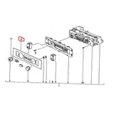 Porsche 944 Late Model HVAC Faceplate (1985.5 - 1991)