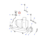 Land Rover Discovery 2 Rear Seat Release Locking Mechanism