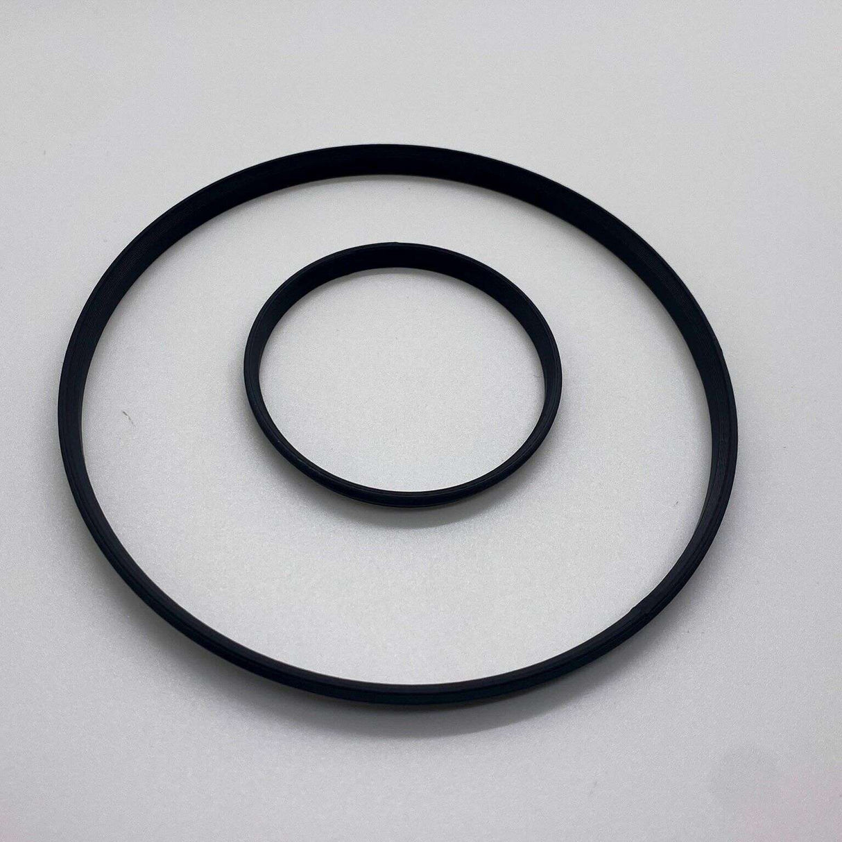BMW E30 3-Series Black Gauge Cluster Rings