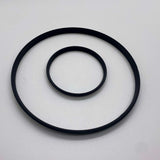 BMW E30 3-Series Black Gauge Cluster Rings
