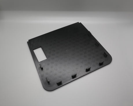 E36 Coupe sunroof motor cover, underside angle