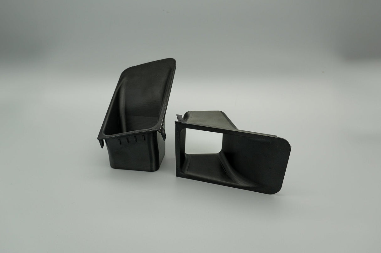 BMW E30 3-Series Late Model Brake Duct Intakes - Left & Right Set