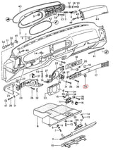 Porsche 944 & 968 Dashboard Vent Rosette