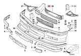 BMW E36 3-Series M3 Style Brake Duct Intake - Left