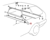 BMW E30 3-Series Touring Dog Net Brackets