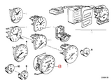 BMW E30 & E34 VDO Odometer Gear Kit - US MPH
