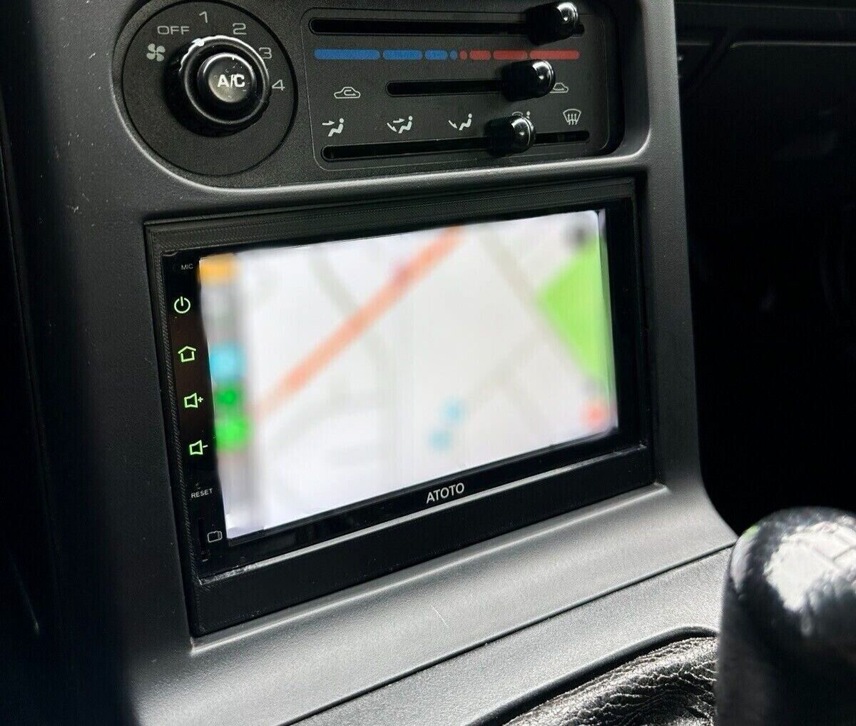 Mazda Miata NA Double DIN Install Kit for 7" Stereos