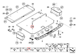BMW E46 & E39 Touring Upper Retaining Strap Mount - Set of 4